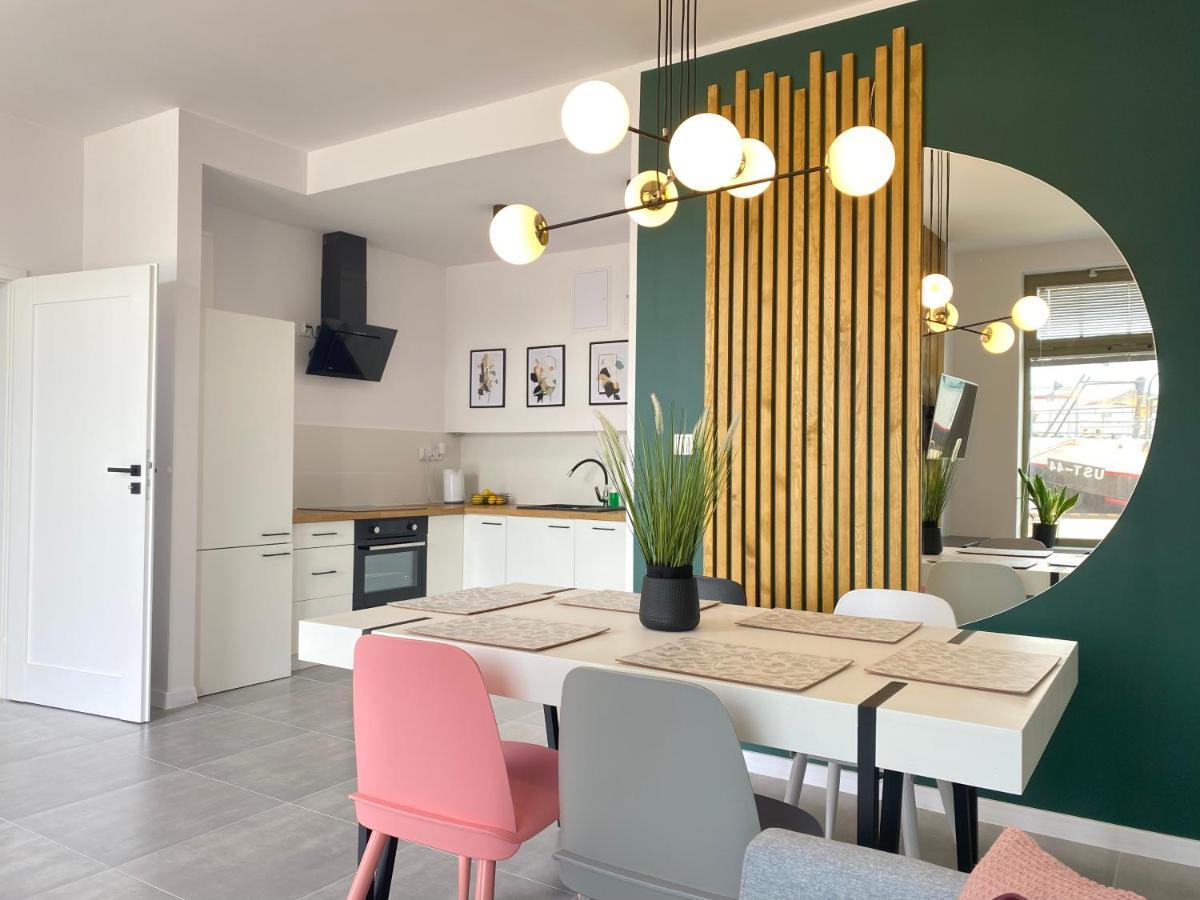 Apartamenty Baltyckie - Bulwar Portowy - Widok Na Port, Centrum, Najlepsza Lokalizacja W Ustce Устка Экстерьер фото
