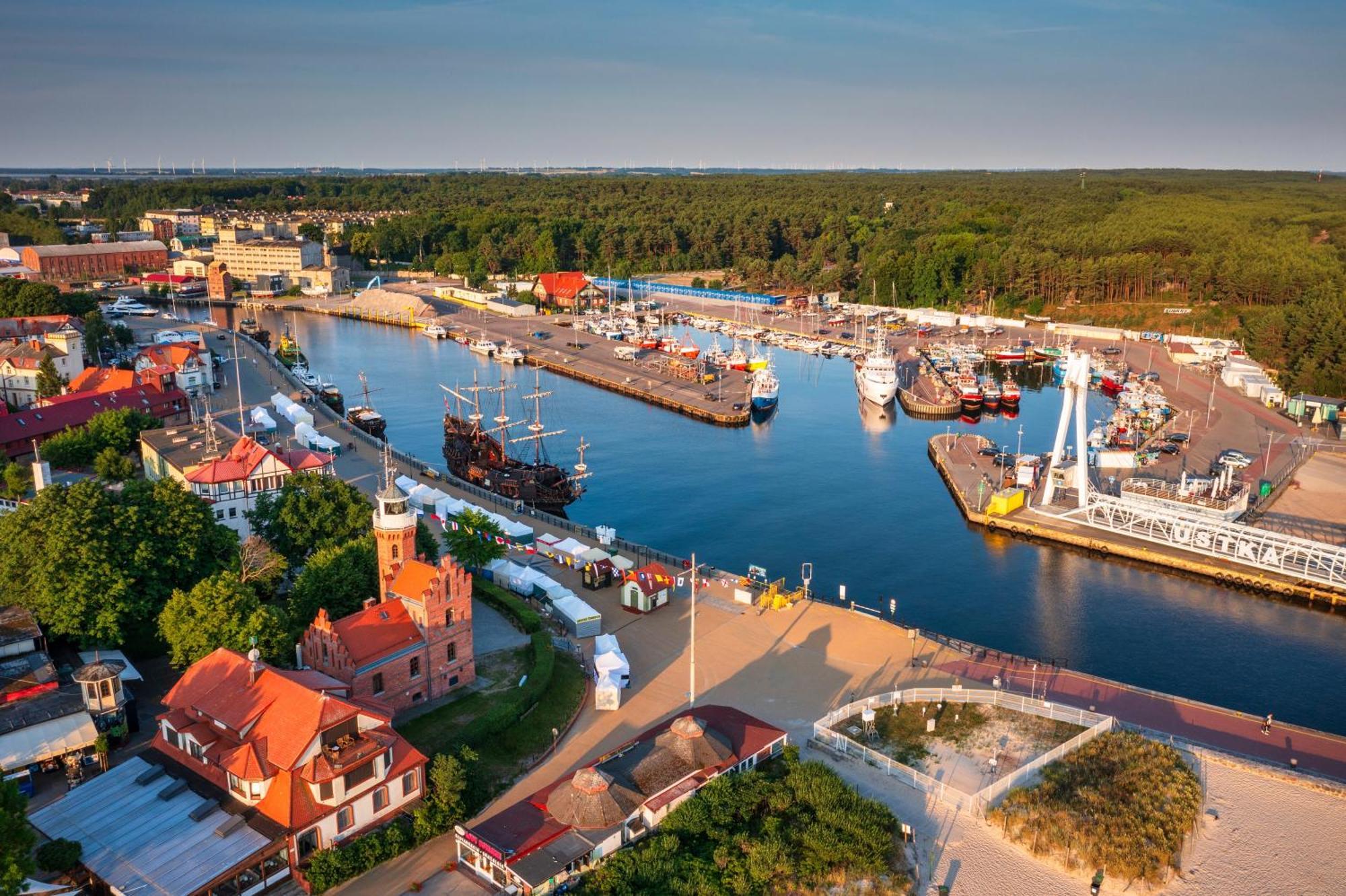Apartamenty Baltyckie - Bulwar Portowy - Widok Na Port, Centrum, Najlepsza Lokalizacja W Ustce Устка Экстерьер фото