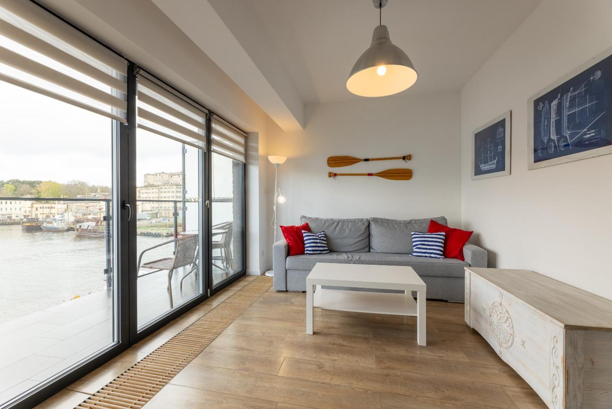 Apartamenty Baltyckie - Bulwar Portowy - Widok Na Port, Centrum, Najlepsza Lokalizacja W Ustce Устка Экстерьер фото