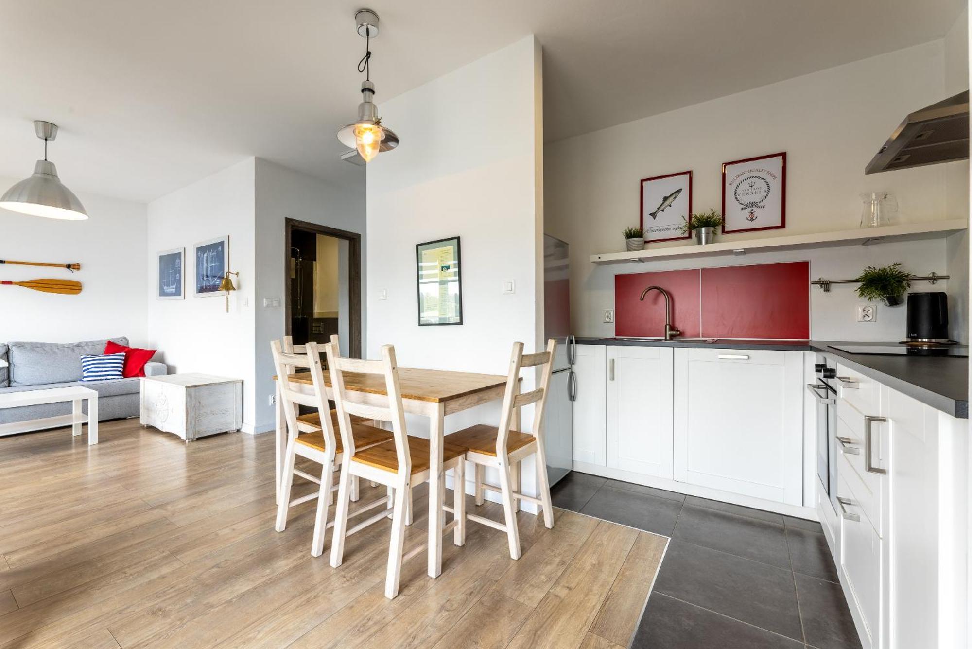 Apartamenty Baltyckie - Bulwar Portowy - Widok Na Port, Centrum, Najlepsza Lokalizacja W Ustce Устка Экстерьер фото
